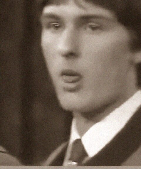 Singer №21, Kirchberg Men's Choir, 1982 ORF broadcast