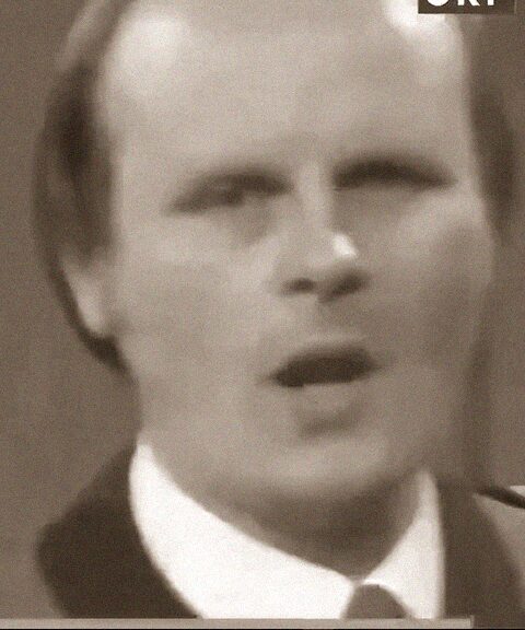 Singer №24, Kirchberg Men's Choir, 1982 ORF broadcast